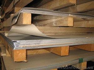 Лист нержавеющий AISI 441 (08Х17Т) 0, 8 - 3, 0 мм. #1024021