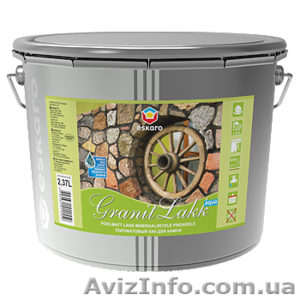 Eskaro Granit Lakk Aqua лак для камня 9, 5л. #1023350