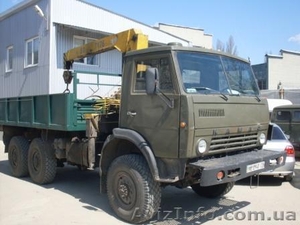 Грузоперевозки кран-манипулятор КАМАЗ(6т),  TATRA(16т),  МАЗ(32, 4т) #1015387