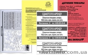 Печать бланков и объявлений.  Тиражирование на ризографе.  #92556