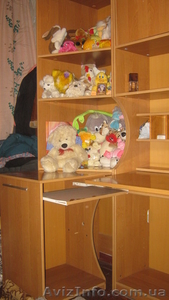 Продам детскую стенку со встроенной кроватью  б/у #1030173