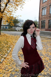 Жилет трикотажный, школьный #1028781