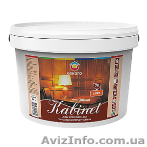 Eskaro Kabinet 20,  70 лак для внутренних работ (полуматовый,  глянцевый) 2, 4л. #1023356