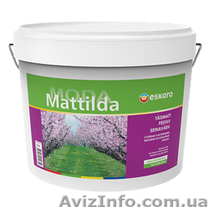 Eskaro Mattilda краска для стен и потолков (матовая) 9, 5 л. #1023360