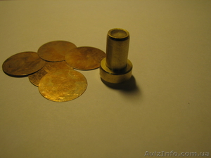 Мембрана нажимная (бронзовая) к вентилю ВБМ-1,  КВ-1 (КВ-1П,  КВ-1М),  КВБ-53 #1031005