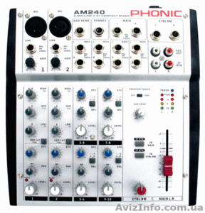 Микшерный Пульт Phonic AM 240 #1025894