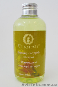 Натуральный индийский шампунь «Розмарин и Жожоба» от ТМ Chandi  #998402