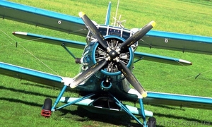 Авіарозсів мінеральних добрив літаком Ан-2 і вертольотом #1027081