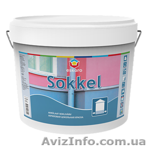 Eskaro Sokkel краска для цоколей 9, 5 л. #1023363