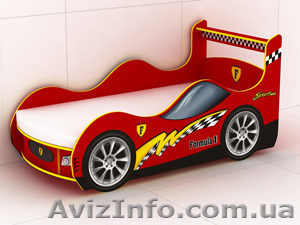 Кровать-машинка #1023001