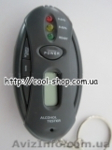 Брелок - алкотестер со встроенным фонариком,  таймером,  алкотестер брелок,  купить #1042459