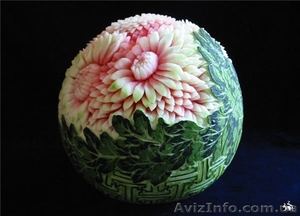 Карвинг. Художественная резьба по овощам и фруктам. Херсон #1040722