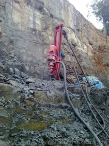 Карьерная буровая установка ударно-вращательного бурения взрывных скважин #1039631