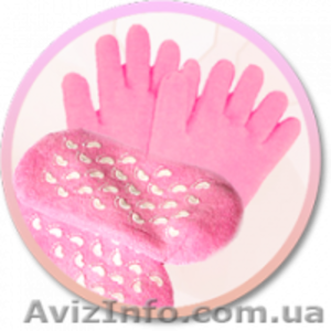 Гелевые перчатки и носочки #1048005