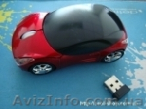 Компьютерная мышка машинка,  USB мышка машинка,  мышка машинка беспроводная,  мышка #1042454