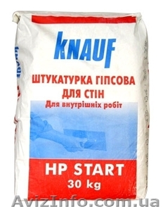 Штукатурка стартовая гипсовая Knauf HP Start (30кг #1042520