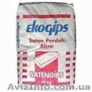 Шпаклевка Сатенгипс Турция SAТENGIPS Эко (30кг) #1042525