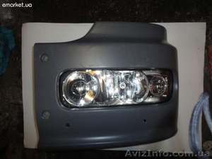 Бампер Мерседес Атего: 815-823. Фара линза мерседес Атего: 815-823. #1048565