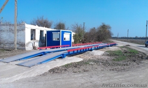 Весы автомобильные бесфундаментные электронные с металлической платформой #1034376