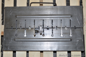 Мангал-чемодан металл 2мм #1045201