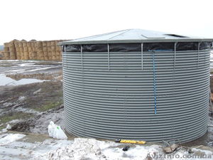 Резервуар розбірний пластиковий в металевому каркасі #1034505