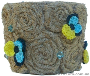 Подарок ручной работы для любимых: Горшок для цветов 