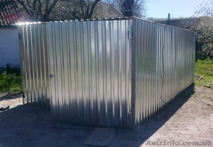 металевий гаражз металу #1033460