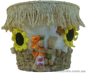 Дизайнерский цветочный горшок 