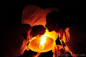 Небесные фонарики пиротехника на свадьбу корпоратив юбилей световое шоу #1034179