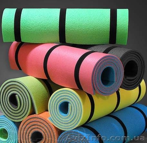 Продам фитнес коврик,  йога мат,  татами,  коврик туристический,  каримат,  мат спорт #1047442