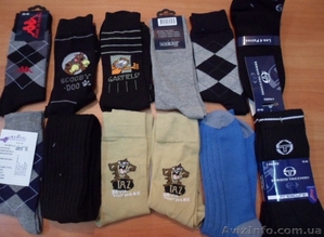 Носки секонд хенд. В лоте много новых пар. #1039442