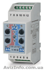 Многофункциональное реле времени РЭВ-201M. #1048560