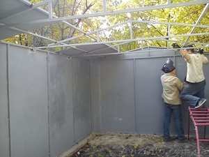 Продам Надёжный металлический гараж на прочьной каркасной основе #1046871