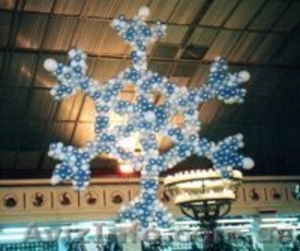 Гелиевые воздушные шары,  доставка шариков,  подарки из шаров. #1044588