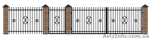 Кована огорожа,  альтанки #1048208