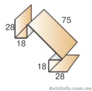  Планка угла внутреннего - производство, продажа, монтаж. #1041566