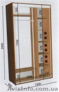 шкаф купе 130 60 240 #1056462