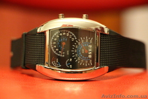 LED Часы Спидометр #1059715