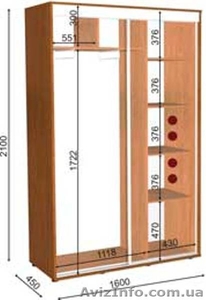 шкаф купе 160 45 210  #1056501