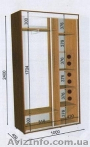 шкаф купе 100 45 240 #1056491