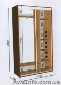 шкаф купе 120 45 240 #1056489