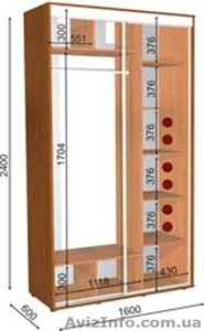 шкаф купе 160 60 240 #1056457