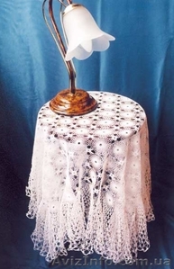 Скатерть из мелких кружков #1055614