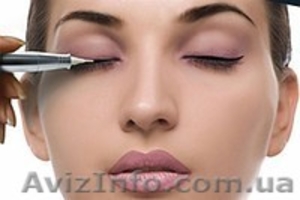 Татуаж (перманентный макияж) бровей,  губ,  век #1059802