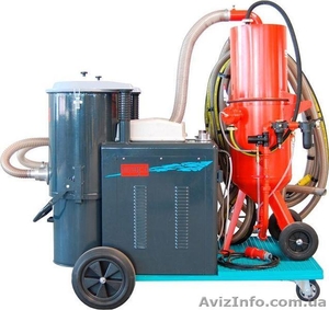 Пескоструйные аппараты с замкнутой системой оборота дроби #1052335