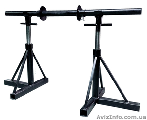 Кабельный винтовой домкрат КПБ-18 ( Козла для подъема барабанов ) #1057181