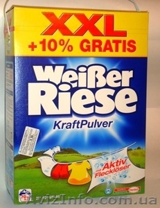 Чисто немецкий порошок и гель Weisser Riese #1053427