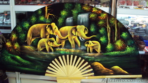 Настенный веер картина #1062713