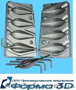 Формы для литья грузил #1062049