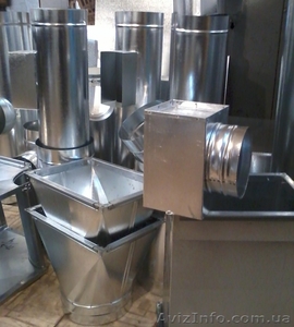 Виготовлення вентиляційних каналів з оцинковки ,  нержавійки . #1053232